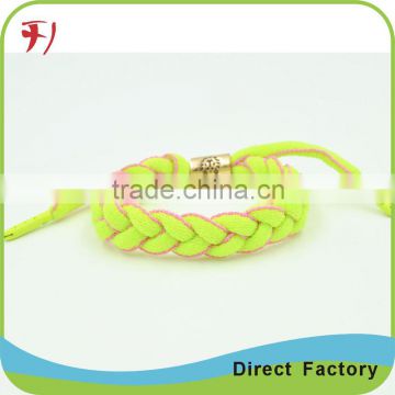 Jewelry cotton macrame bracelet multicolor