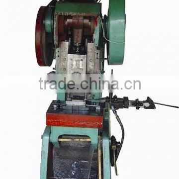 machine for making wheel weight clips