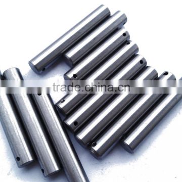 plain finishing harden steel Clevis pin ISO 2341 wit two holes each side