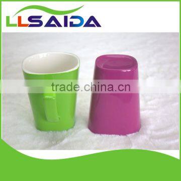 Glazed stonware mug saida china wholesale stoneware