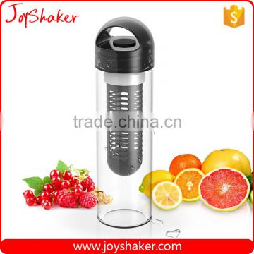 Portable Screw Lid Tritan Infuser Water Bottle,Sports Water Bottle Fruit Infuser