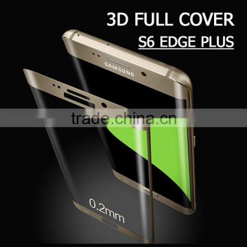 3D high clear tempered glass screen anti-scratch protective film for samsung S6 edge
