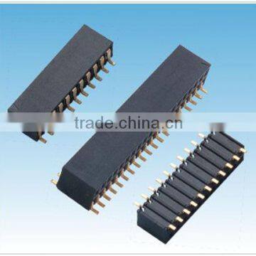 2.54mm Pitch Female Header Single Tier & Double Tier S.M.T Type