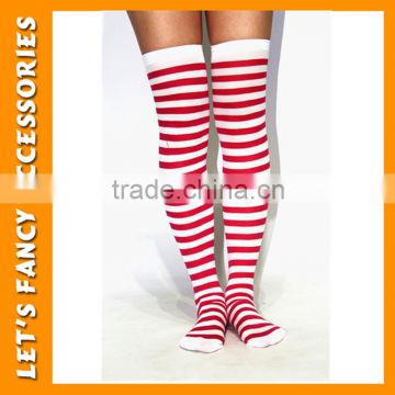 PGSK0207 lady party high silk stockings halloween party strip stocking girl's christmas stocking
