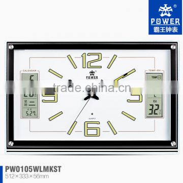 Volume Adjust Clock,LED clock light on day and night,Special Type wall clocks