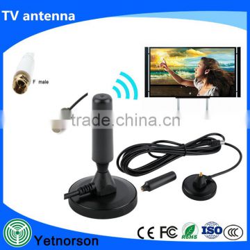 High quality 470-862mhz digital car antenna for tv with IEC F male connector