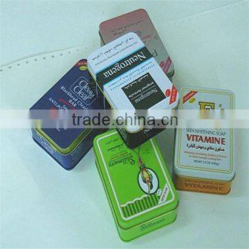 Pratical Cigarette metal tin case for package