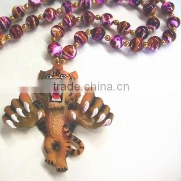 Hand strung Bead/Tiger craft