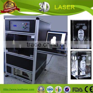 Optative Technical 3D Scene Crystal Gifts Laser Engraving Machine