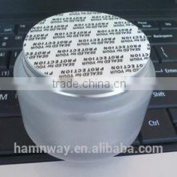 pre-cut PS adhesive pressure sensitive lid seal wad