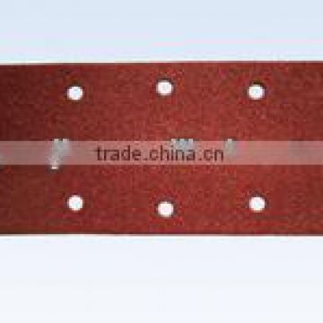 Red abrasive Super-Coated sanding sheet