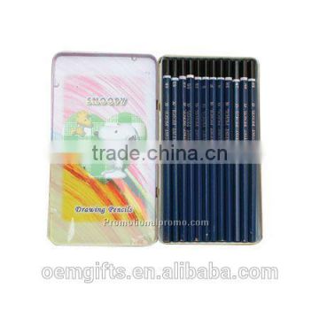 Hot Colored Pencil In Iron Case