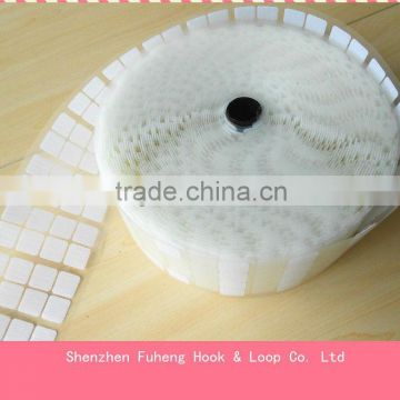 China manufacturer supply white hook and loop adhesive fasteners