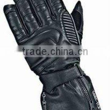 DL-1501 Leather Motorbike Racing Gloves , Leather Biker Gloves , Sports Wear