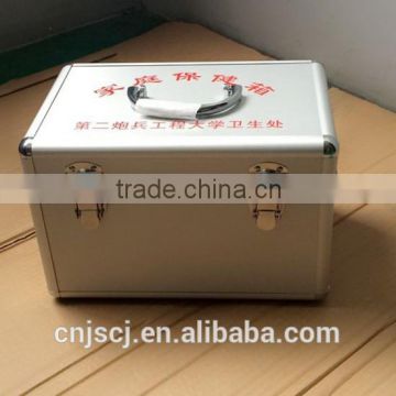 Changzhou jiangsu,of China aluminum first aid box with red foam inserts