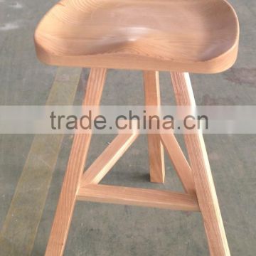 solid wood bar Stool/Classic bar stool / high stool/ ASH wood stool