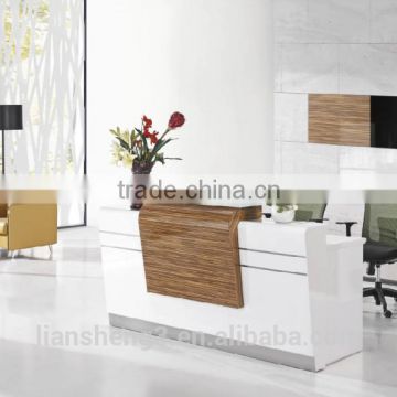 2016 high popular wooden/MFC board table des reception daesk office furniture