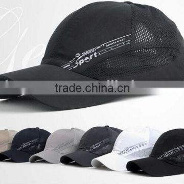 high quality Mesh golf cap with 3D embroidery