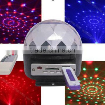 Magic ball with MP3 player club light