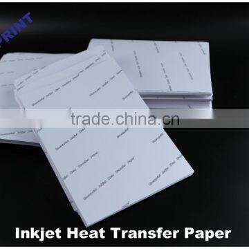 High Quality Dark heat transfer paper for 100% cotton/transfer paper/transfer paper for inkjet printer