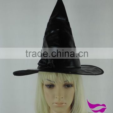 Party hats halloween black bow witch hat