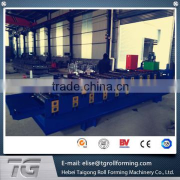 Double Layer glazed Roof Wall Sheet Roll Forming Machine with high resource efficiency