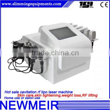 TSL-1126N 5in1 multipolar rf skin lifting lipo laser cavitation rf liposuction ultracavitation machine