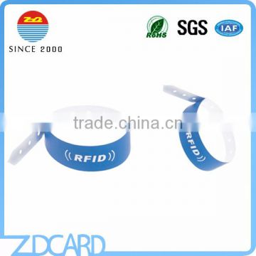 Disposable Waterproof RFID Synthetic Paper Wristband