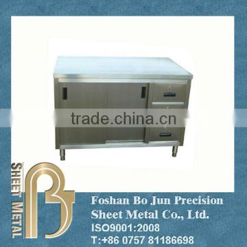 OEM professtional stainless steel kitchen cabinets made in china