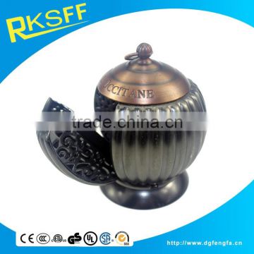 China wholesale high quality cheap zinc alloy incense burner