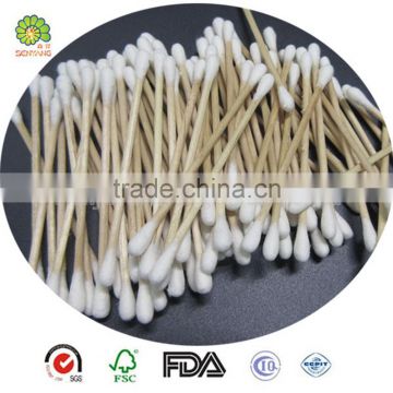 pure cotton plastic stick beauty use cotton buds