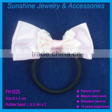 2015 new colorful bow girls hair accessories