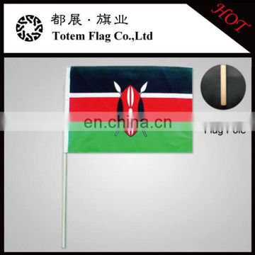 Kenya Hand Flag