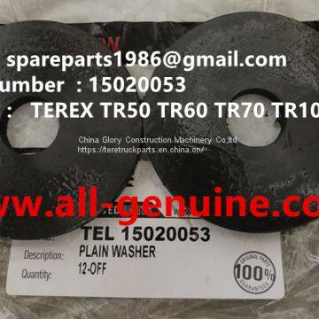 TEREX 15020053 WASHER ALLISON TR100 TR70 OFF HIGHWAY RIGID DUMP TRUCK MINING HAULER TRANSMISSION
