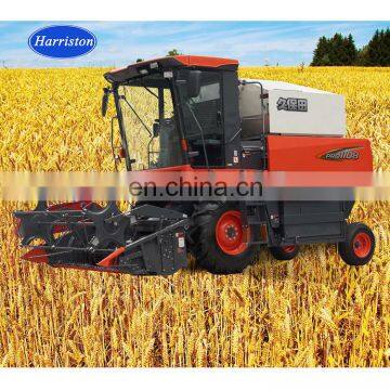 Rice and wheat hydraulic dump bucket inclined Kubota harvester