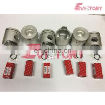 For MITSUBISHI 6M60 piston ring cylinder liner kit