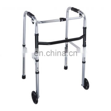 lightweight portable medical Aluminum folding mobility old people standing rollator walker walking frame for disabled people