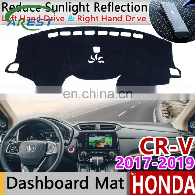 for Honda CR-V RW1~RW6 2017 2018 2019 Anti-Slip Mat Dashboard Cover Pad Sunshade Dashmat Protect Carpet Car Accessories CR V CRV