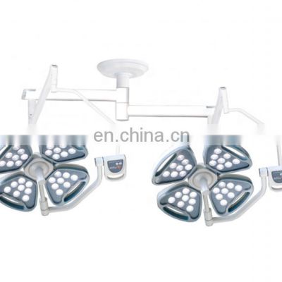 Hospital equipment four hole operation lamp for examination shadowless LED surgical light