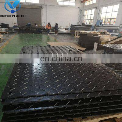 Anti-slip Ground Protection Boards Or Heavy duty road mat  For Crawler Cranes