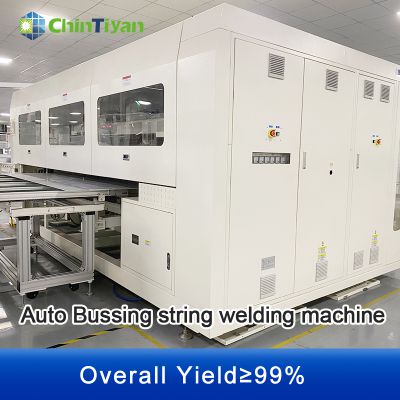 PV Manual Product Line  Auto Bussing string welding machine