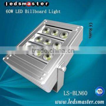 LED powered billboard lights for 5 years warranty with meanwell driver