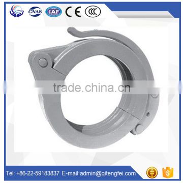 Construction machinery parts galvanized casted steel pipe clamp