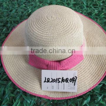 Floppy Straw Hat Type and Character Style straw hat