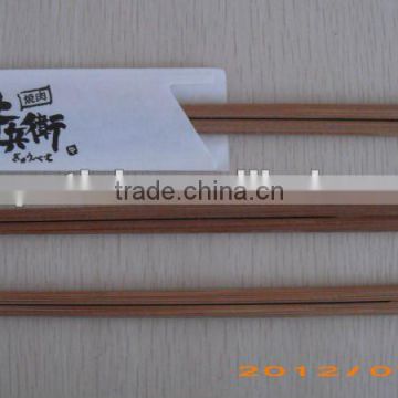 disposable dark brown bamboo chopsticks