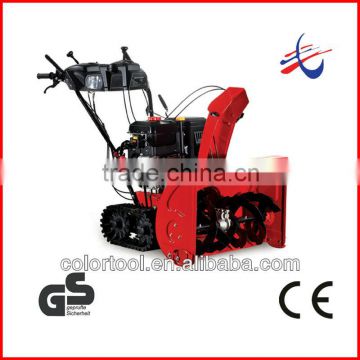 Hot sell rubber snow thrower/snow blower loncin removing snow