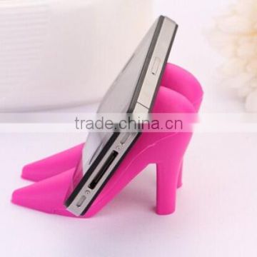 Silicone mobile phone holder