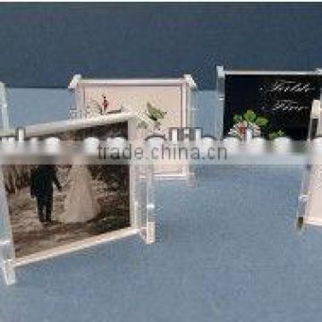 5 x Wedding Party Table Number Photo Acrylic display