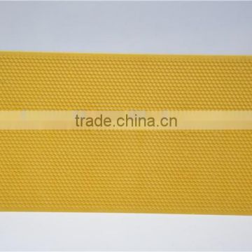Beeswax comb foundation sheet