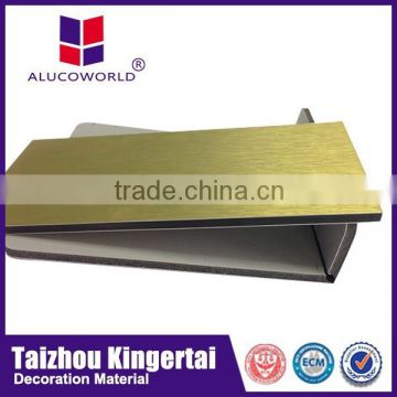 Hot sale Alucoworld good quality aluminum corrugated steel sheet exterior wall cheap interior paneling